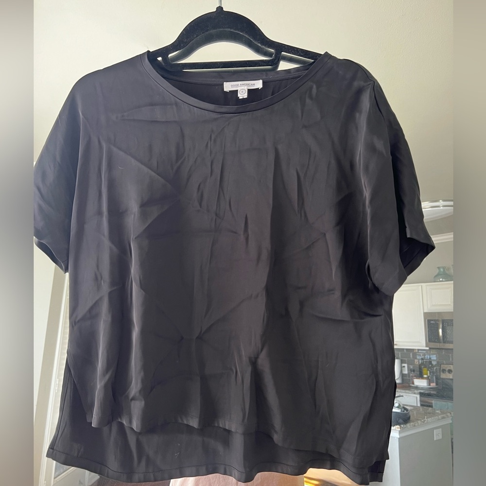 Good American Satin Top